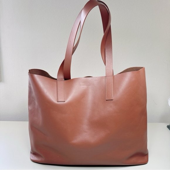 Everlane Day Market Tote Brown Italy Cognac - Picture 2 of 16